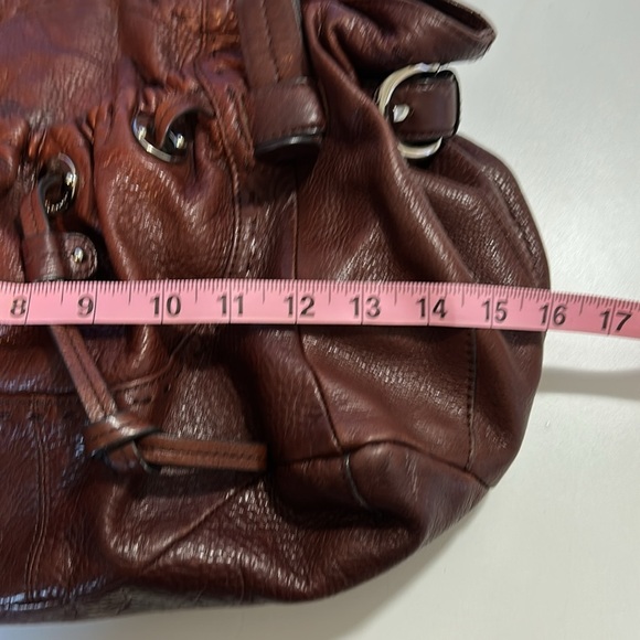 B.MAKOWSKY HOBO RICH BROWN SOFT LEATHER SHOULDER BAG - Picture 13 of 15